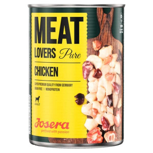 JOSERA MEAT LOVERS PURE CHICKEN konservi suņiem Vista 800g